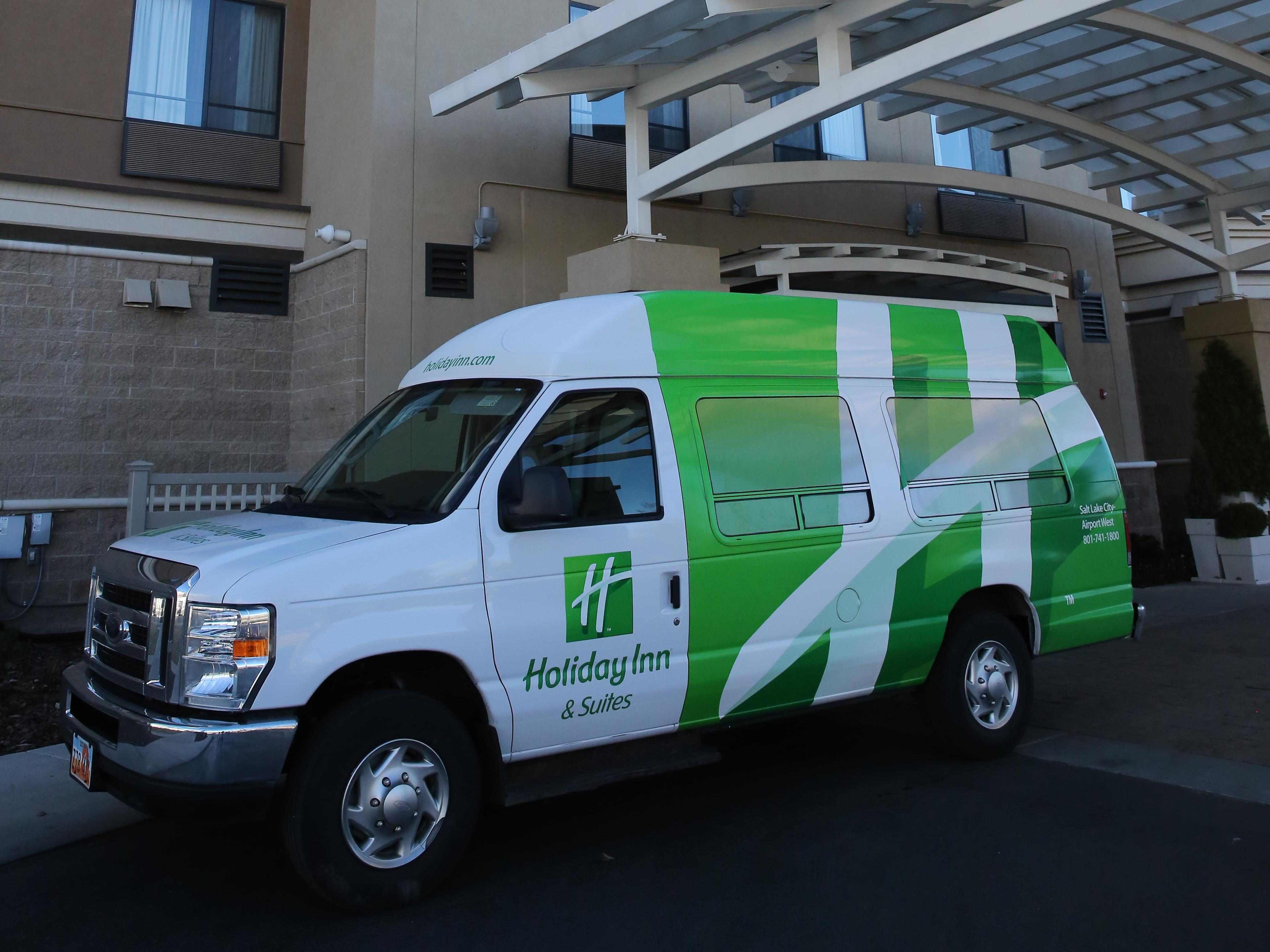 does holiday inn express downtown salt lake city offer an airport shuttle