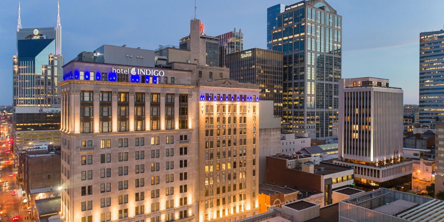 Downtown Nashville Hotels Near Bridgestone Arena Hotel Indigo