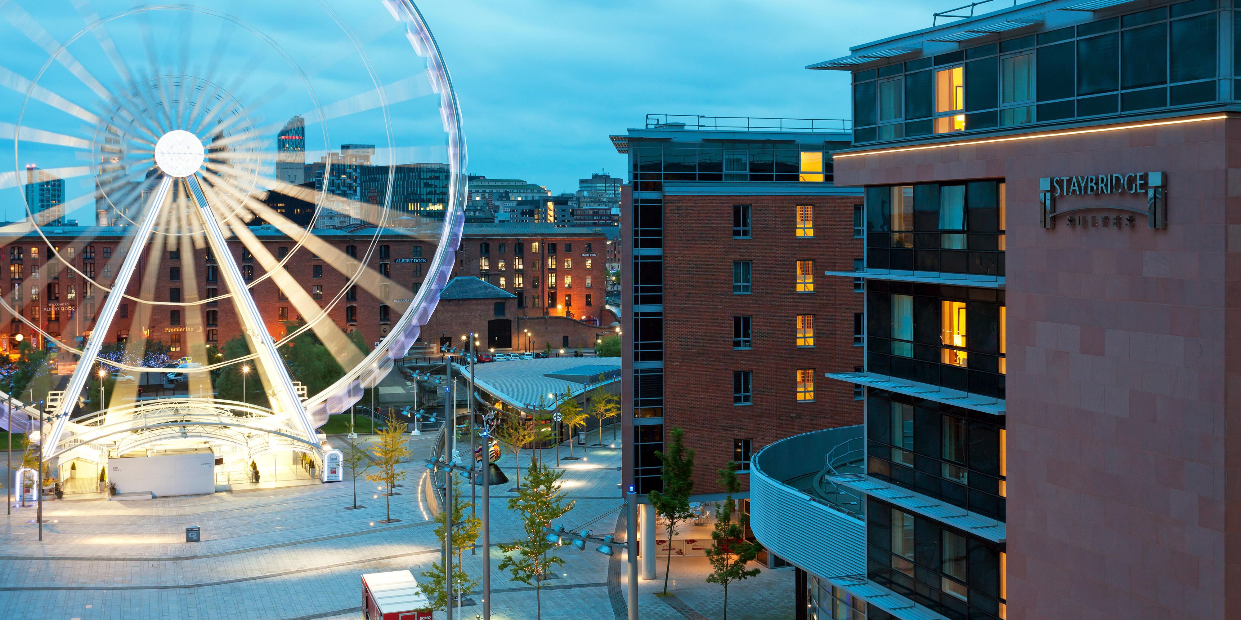 Staybridge Suites Liverpool Map & Driving Directions Parking Options