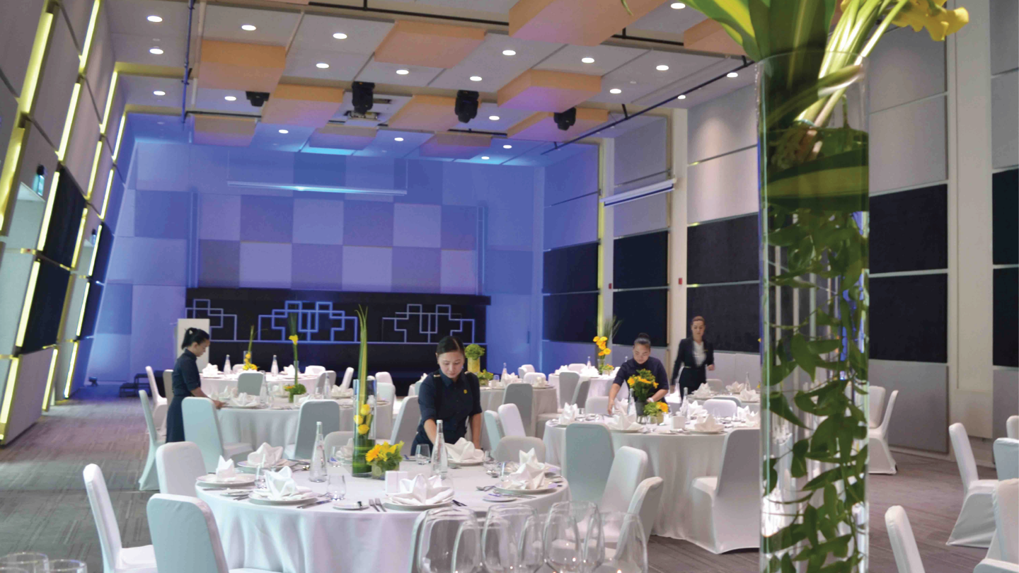 Book Your Meeting Or Event In The Origami Ballroom In Dubai