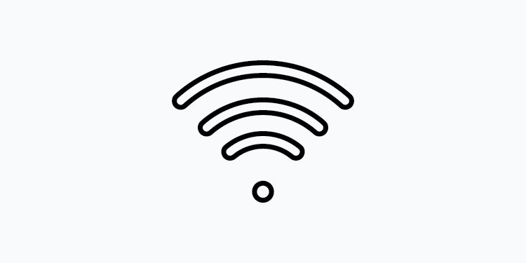 kimpton icon of wifi signal