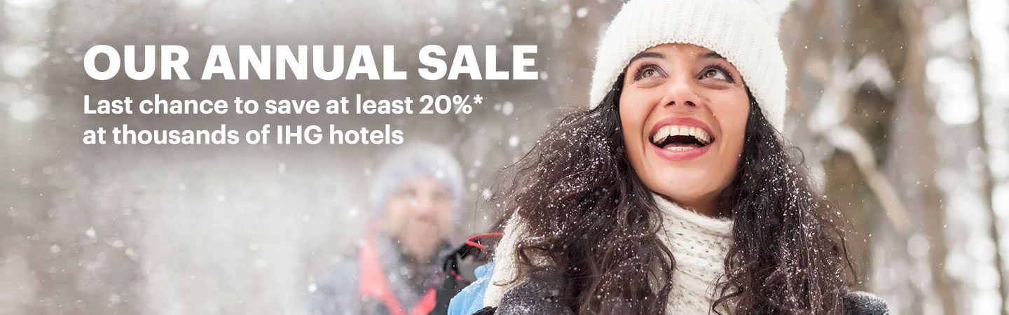The Annual Sale Save 20 At Ihg Hotels Ihg