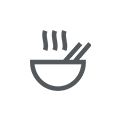 Symbol „Schale mit heißem Essen“