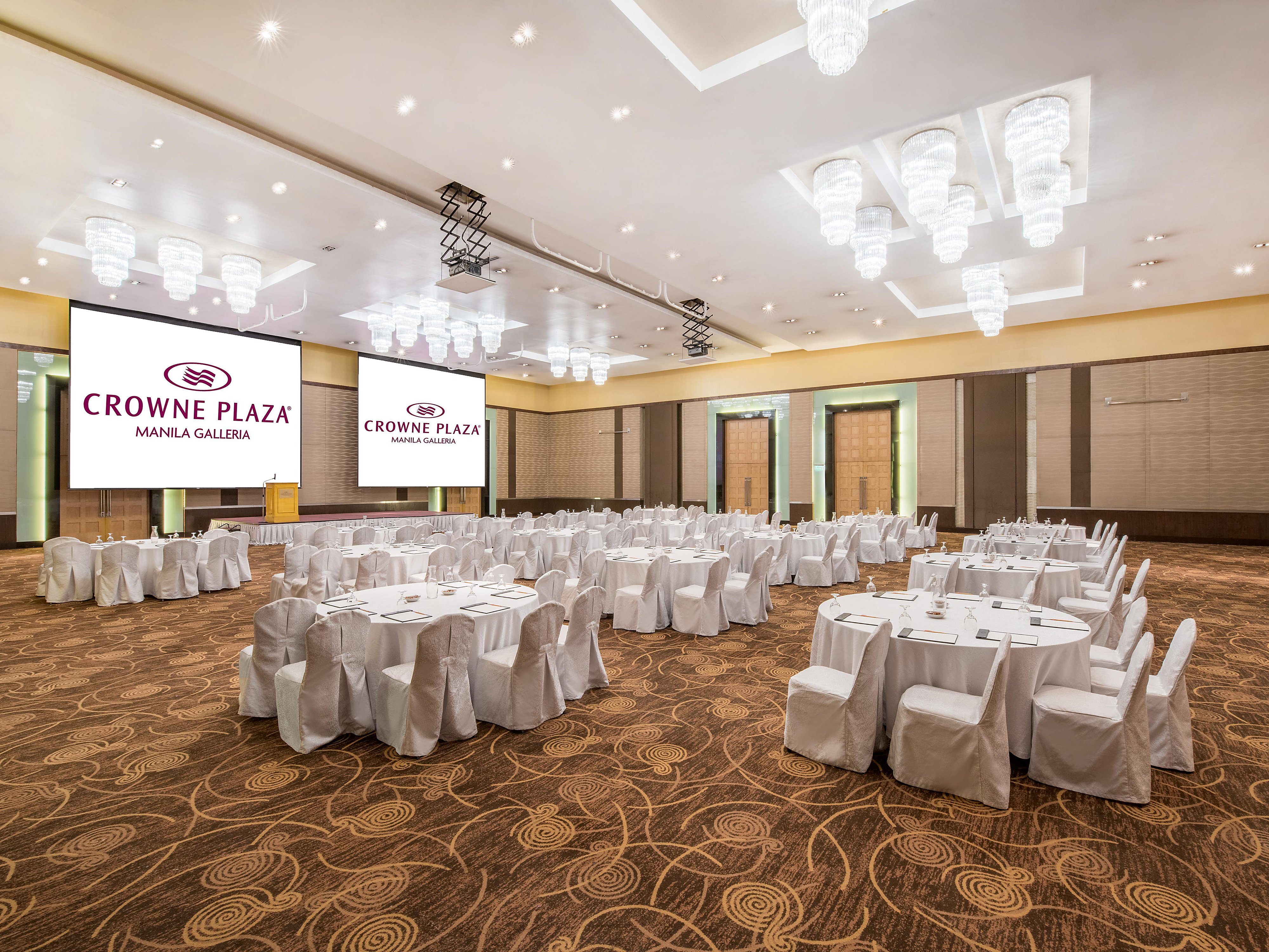 Crowne Plaza Manila Galleria Hotel Meeting Rooms For Rent