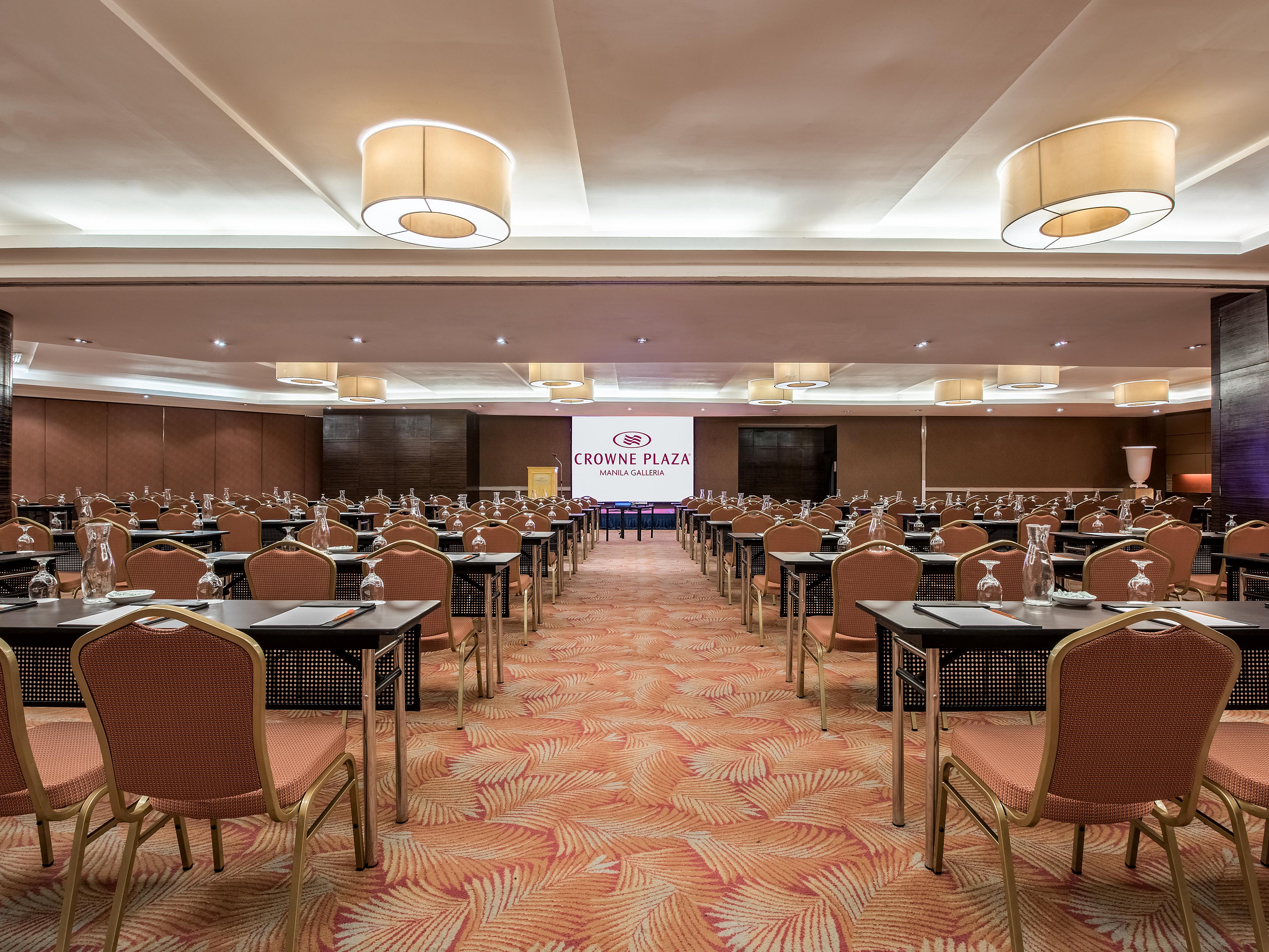 Crowne Plaza Manila Galleria Hotel Meeting Rooms For Rent