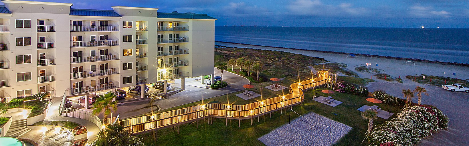 Galveston Beach Hotels Holiday Inn Club Vacations Galveston