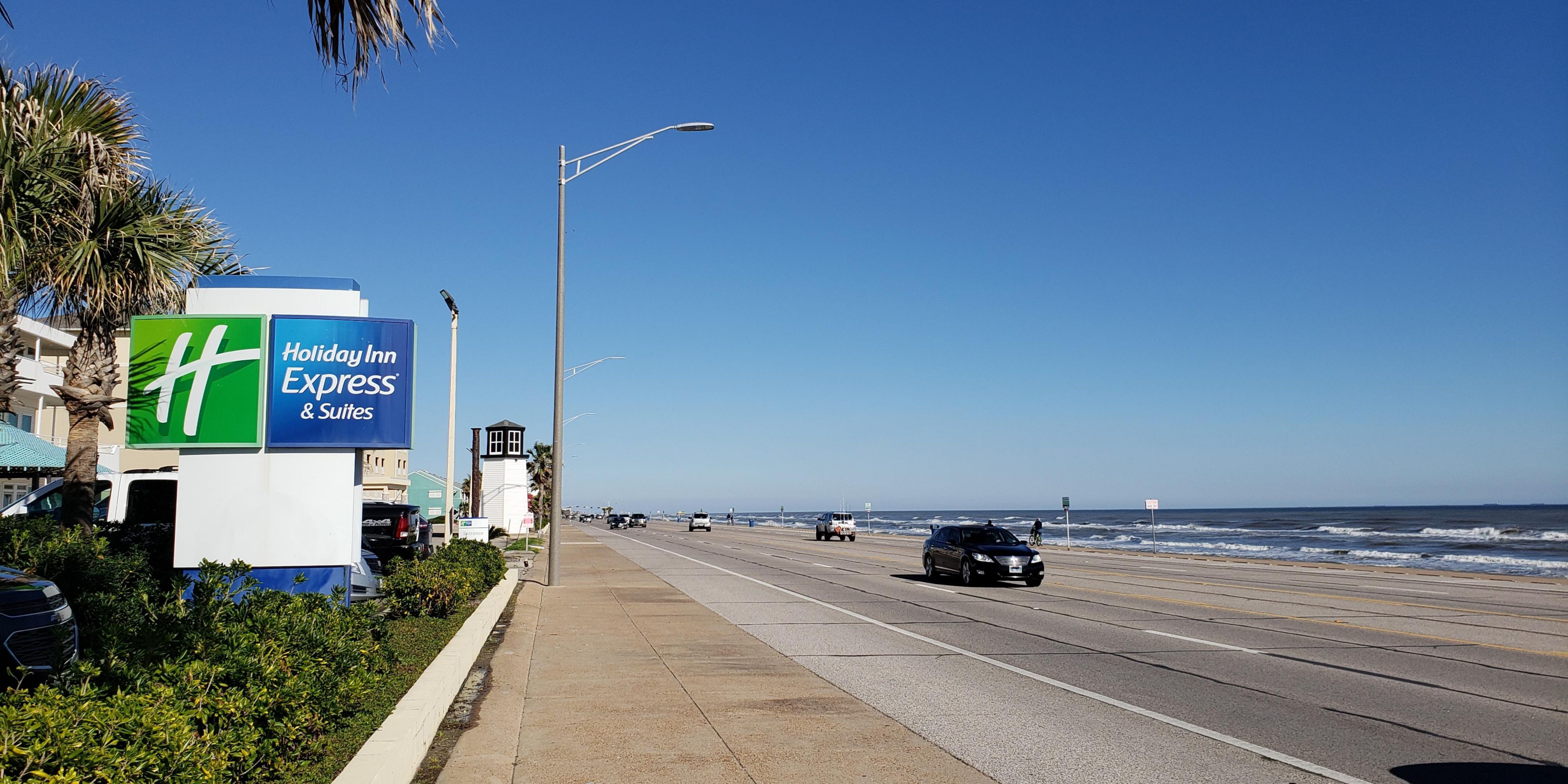 Hotels In Galveston On Seawall Holiday Inn Express Suites
