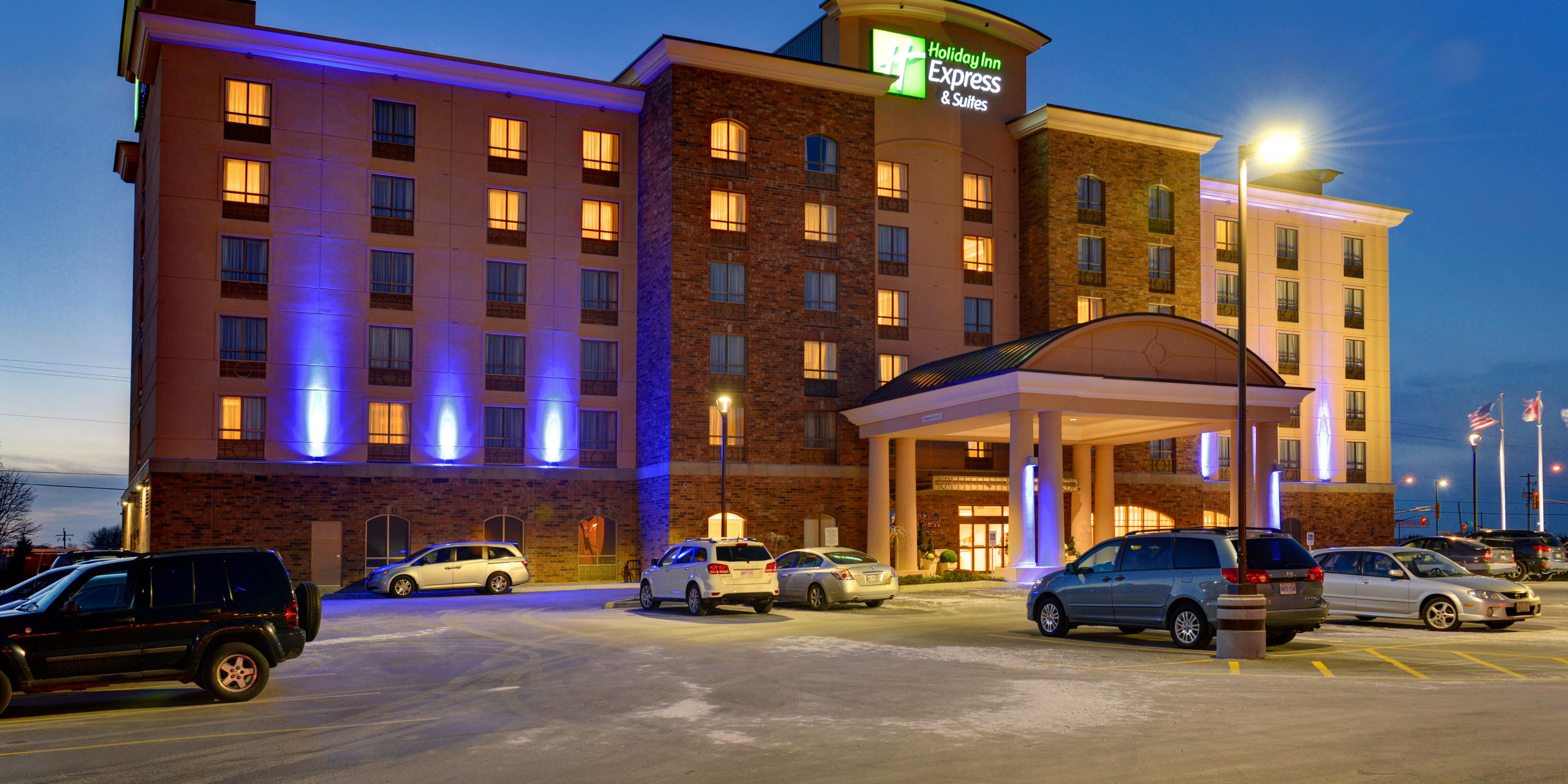 Holiday Inn Express Suites Waterloo St  Jacobs Area Map Driving