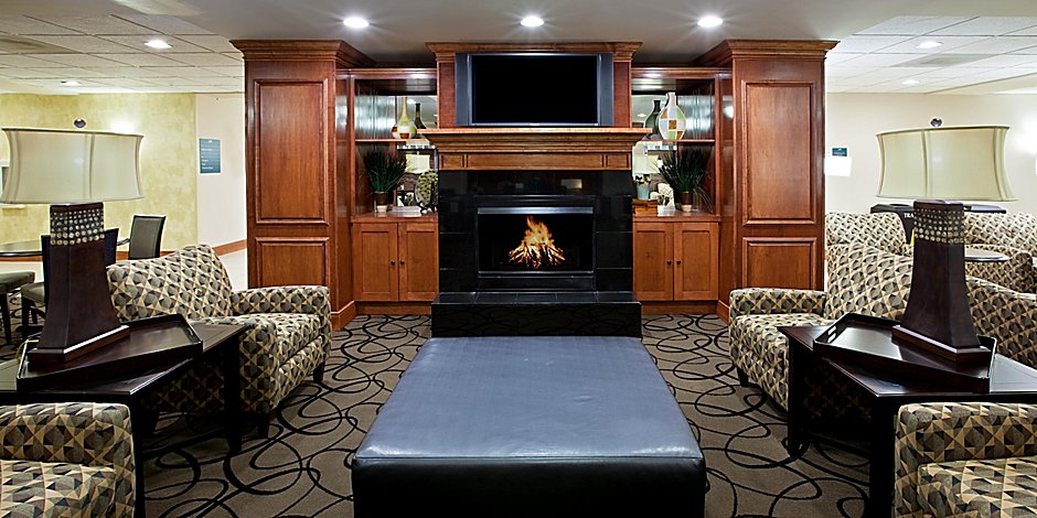 Our lobby is warm and inviting