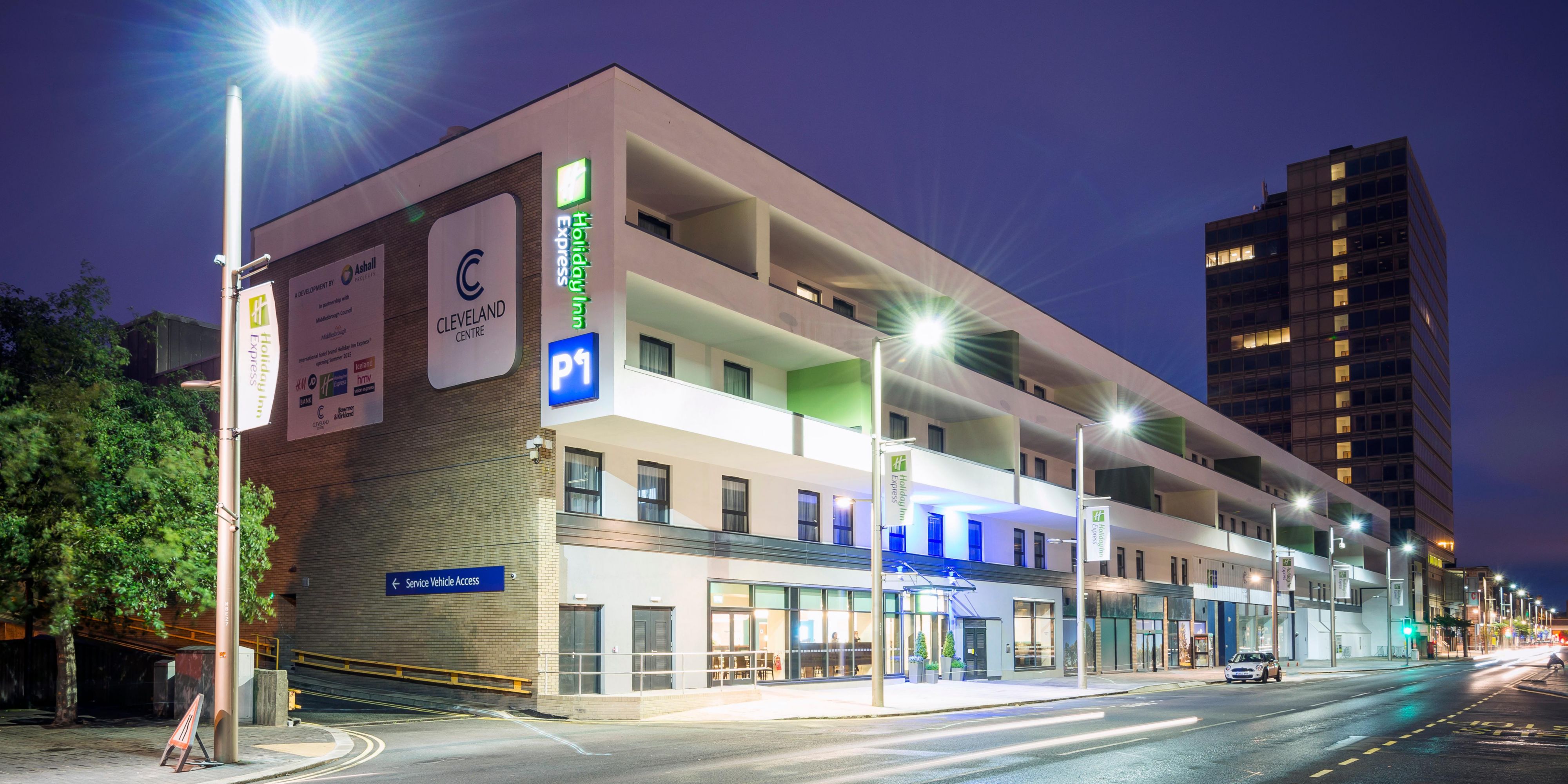 Holiday Inn Express Middlesbrough - Centre Square Map & Driving Directions