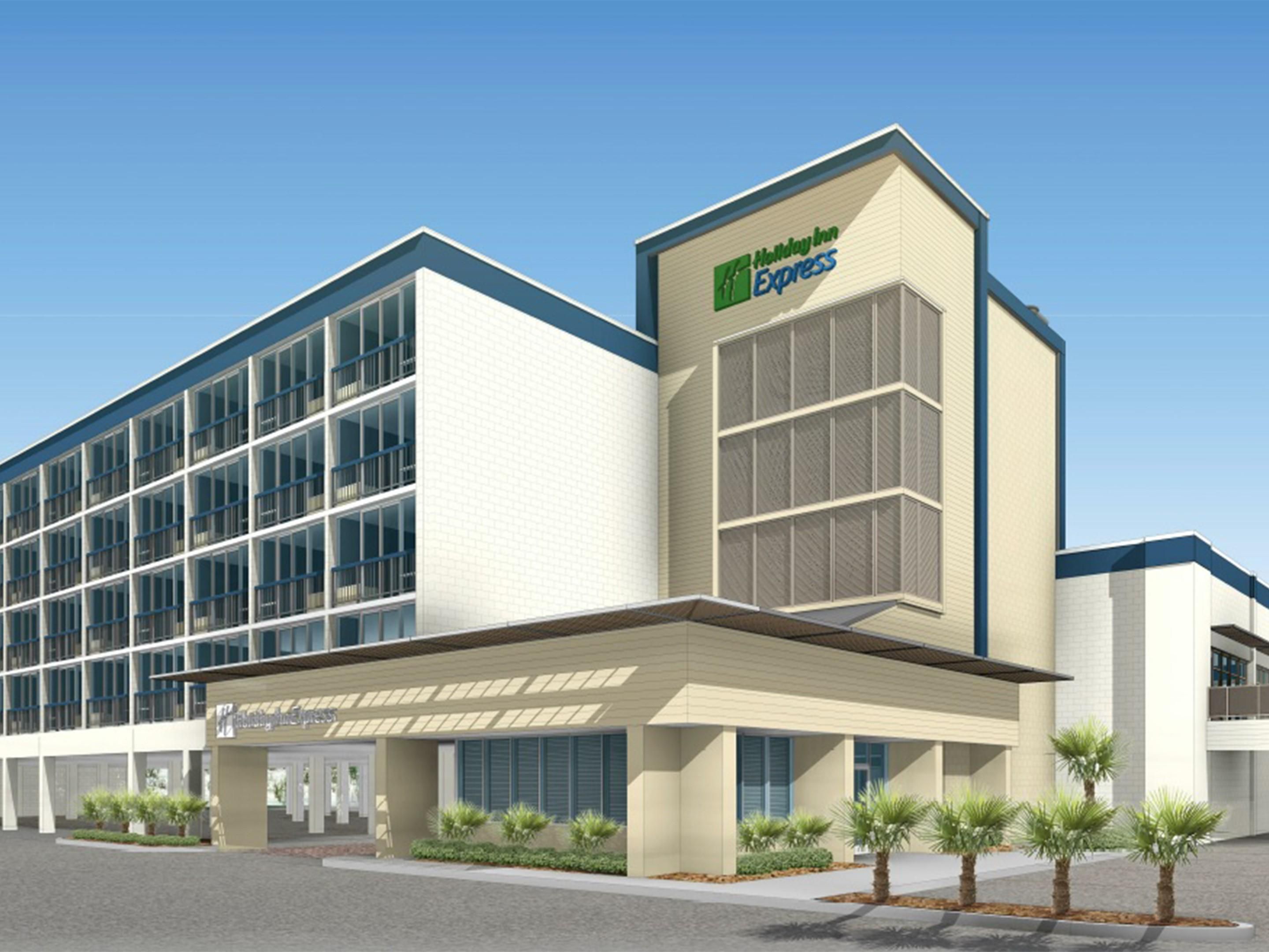 Holiday Inn Express Hotel in Nags Head, NC - HIE Oceanfront Hotel