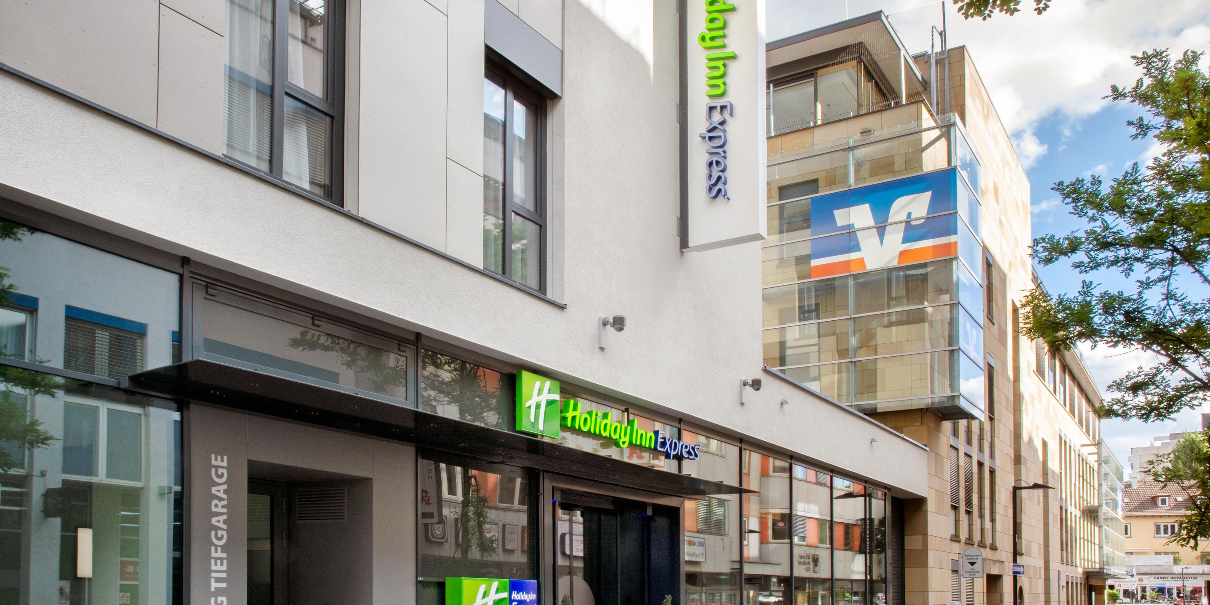 Karte und Anfahrtsbeschreibung für das Holiday Inn Express Stuttgart