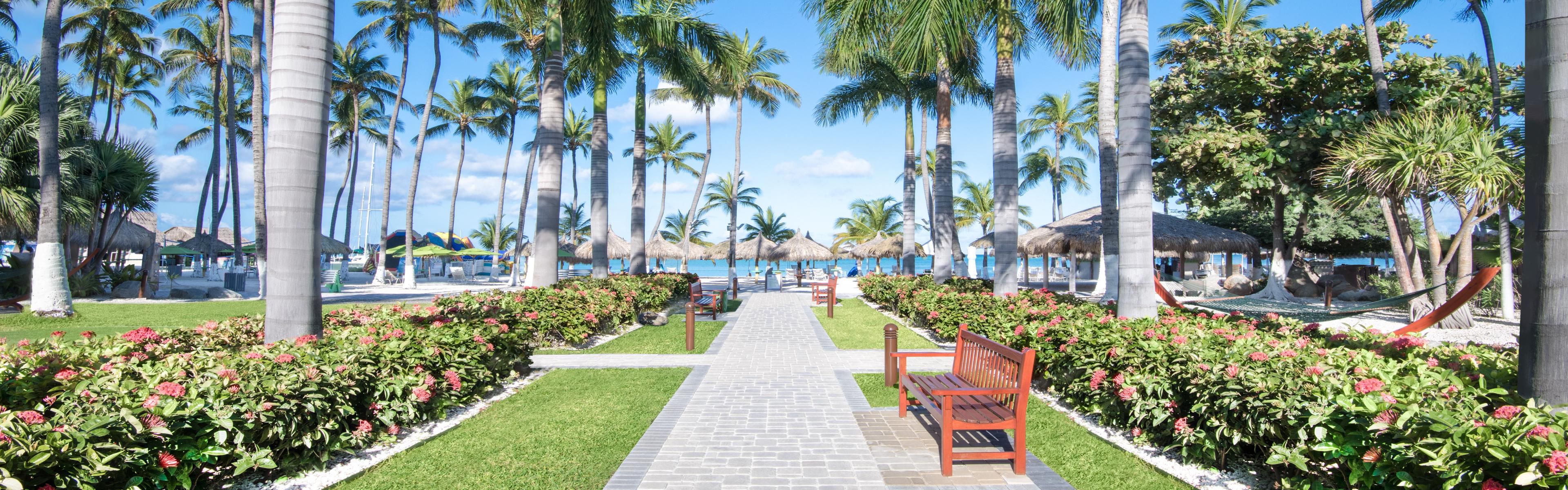 Beachfront Palm Beach Aruba Hotels Holiday Inn Resort Aruba