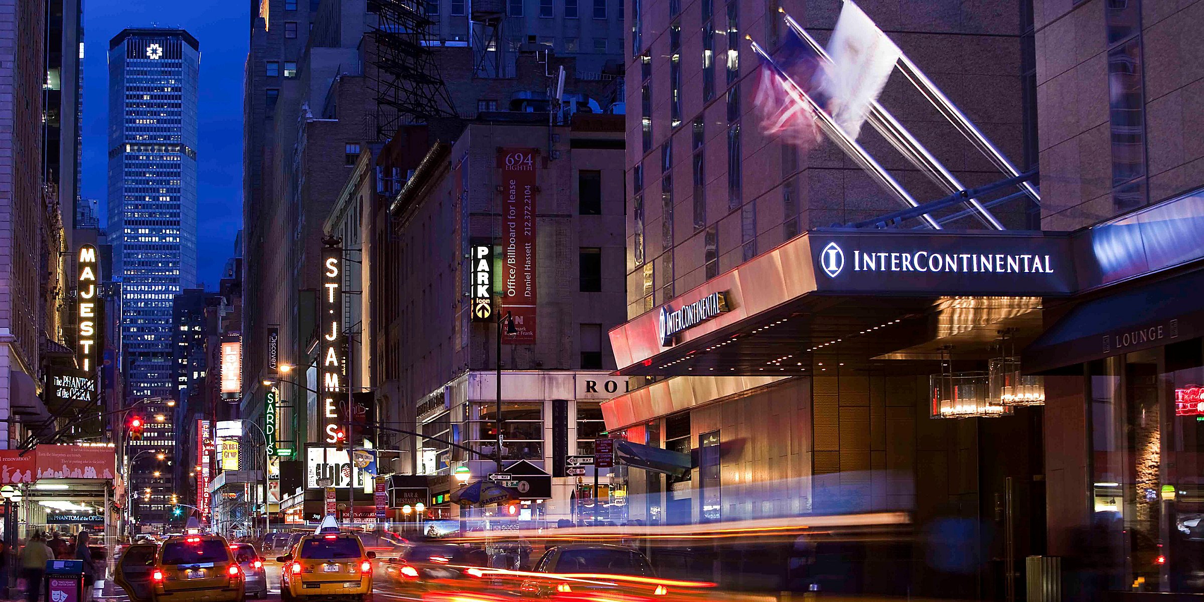 Intercontinental New York Times Square Luxury Hotels In Theater