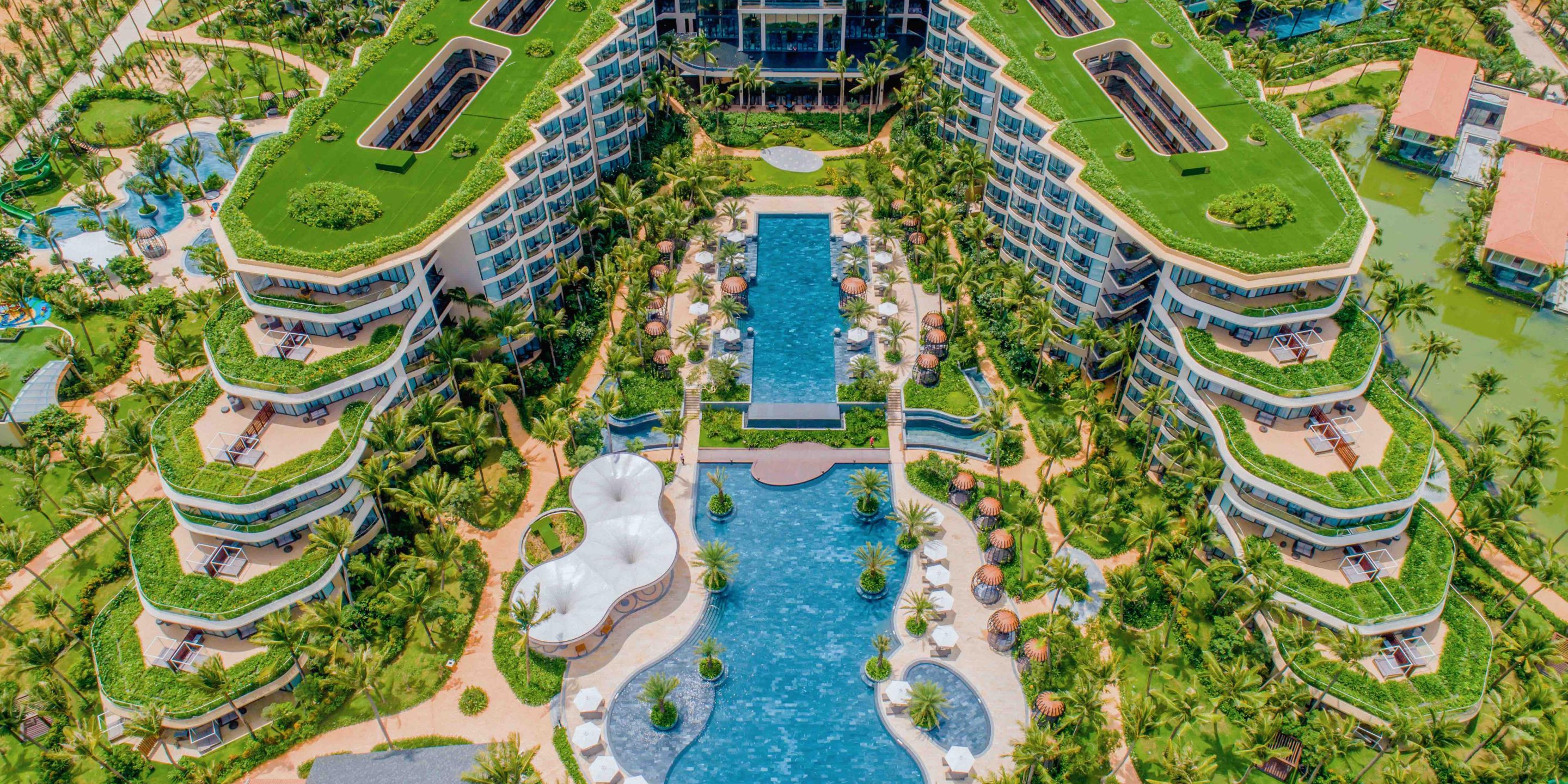 Resort Courtyard