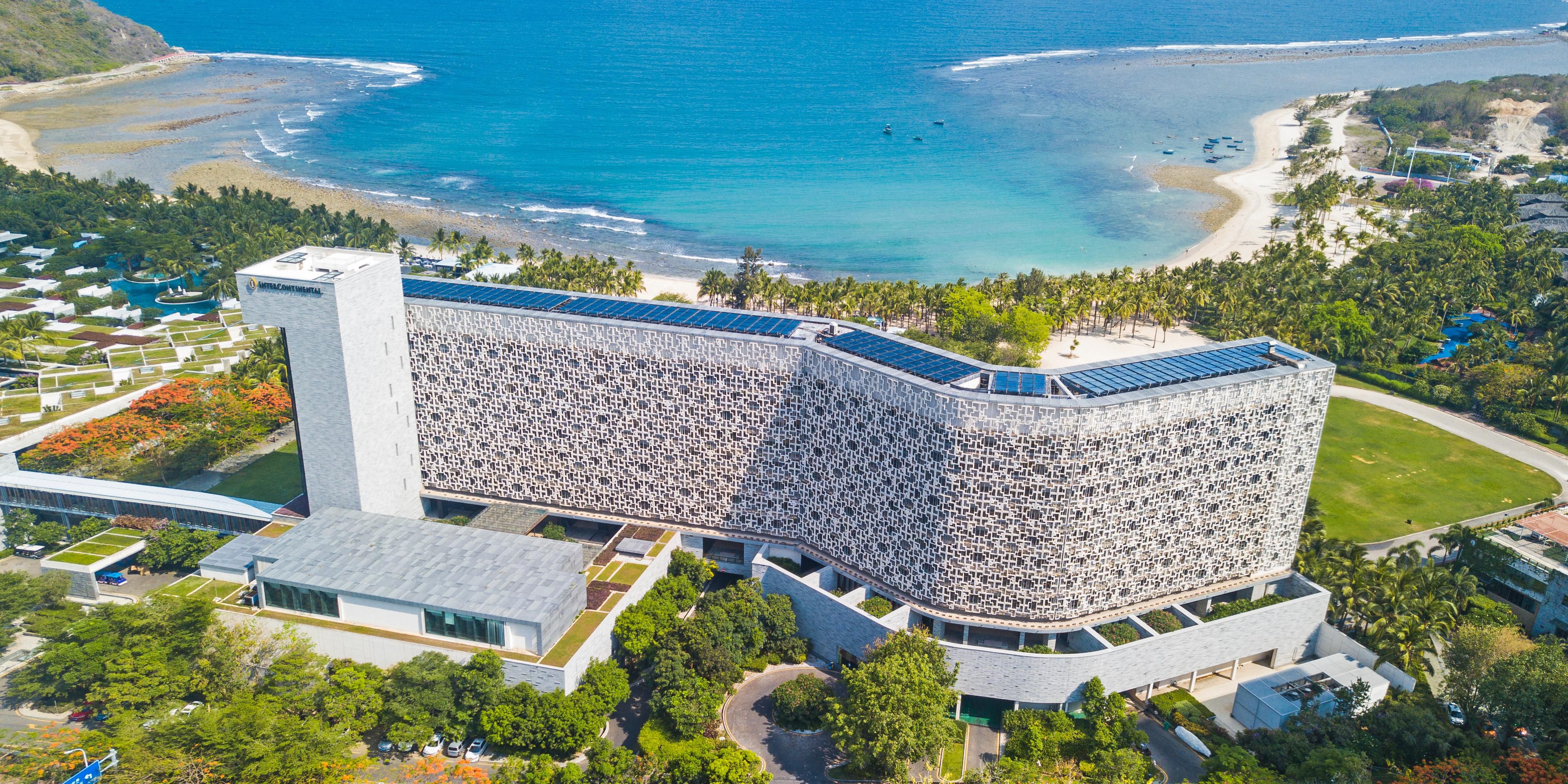 intercontinental 三亚半山半岛洲际度假酒店 地图和驾车路线