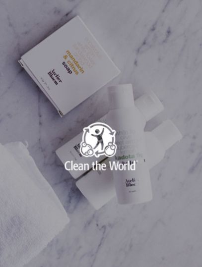 Clean the World partnership with kimpton hotels + restaurants.